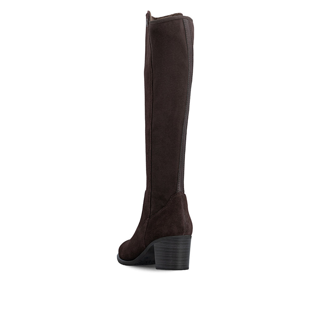 Rieker Y2050-25 Espresso Brown Knee High Boots