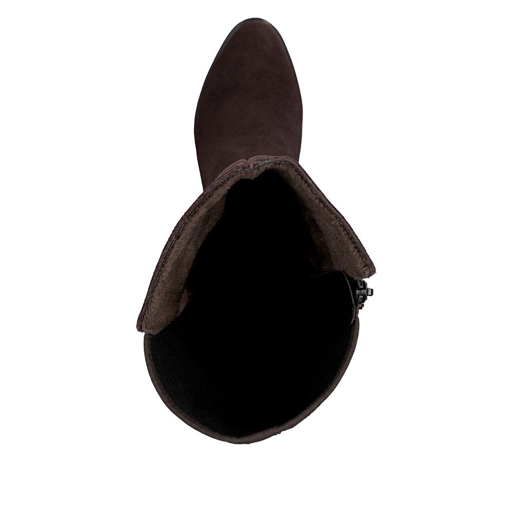 Rieker Y2050-25 Espresso Brown Knee High Boots