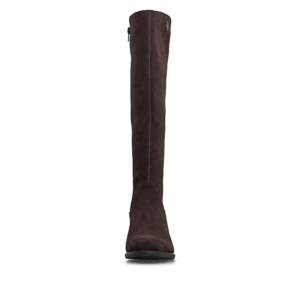 Rieker Y2050-25 Espresso Brown Knee High Boots
