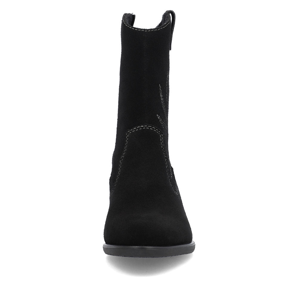 Rieker Y2057-00 Black Suede Boots