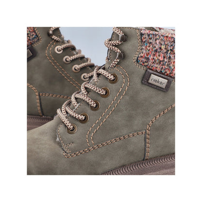 Rieker Y7621-54 Green Multi Boots