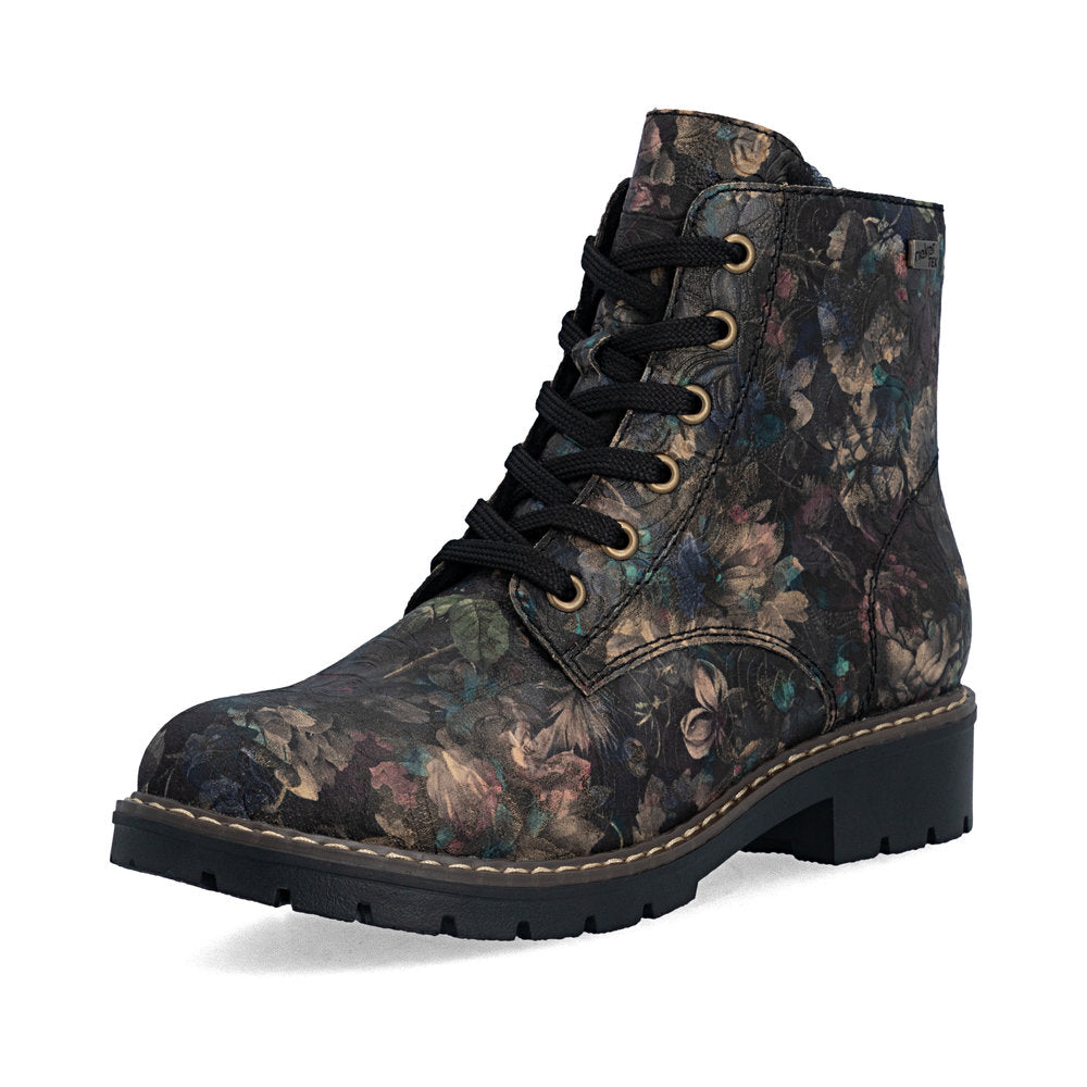 Rieker Y9103-90 Black Pastel Combi Boots