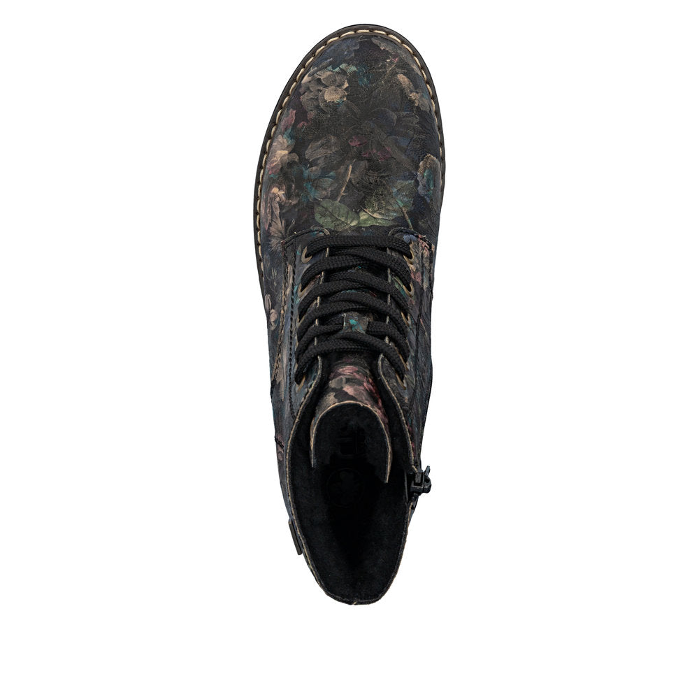 Rieker Y9103-90 Black Pastel Combi Boots