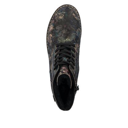 Rieker Y9103-90 Black Pastel Combi Boots