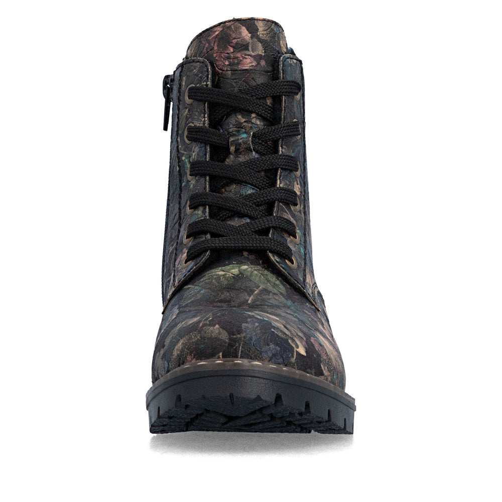 Rieker Y9103-90 Black Pastel Combi Boots
