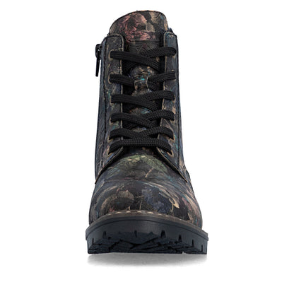 Rieker Y9103-90 Black Pastel Combi Boots