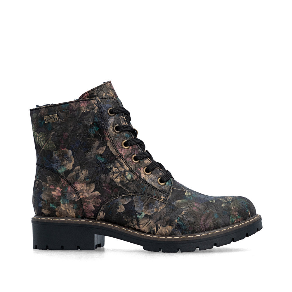 Rieker Y9103-90 Black Pastel Combi Boots