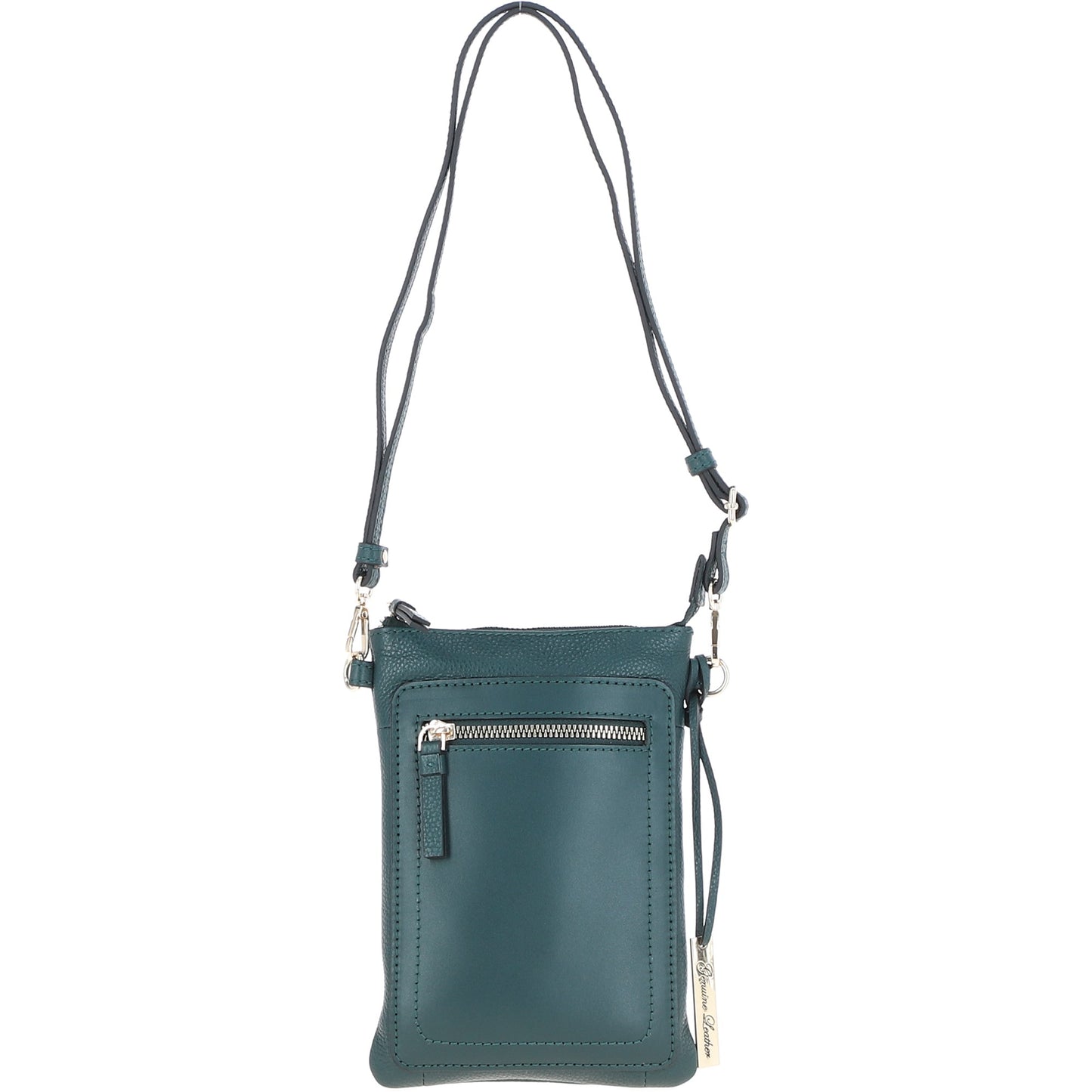 Ashwood Leather Z-71 Laurel Green Phone Bag