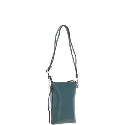 Ashwood Leather Z-71 Laurel Green Phone Bag