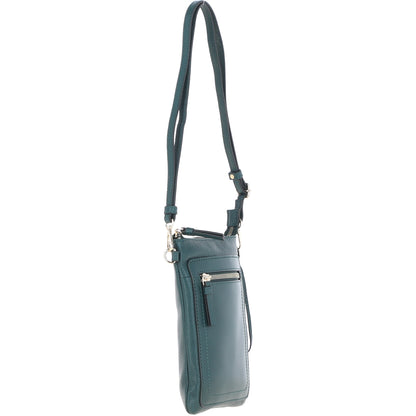 Ashwood Leather Z-71 Laurel Green Phone Bag