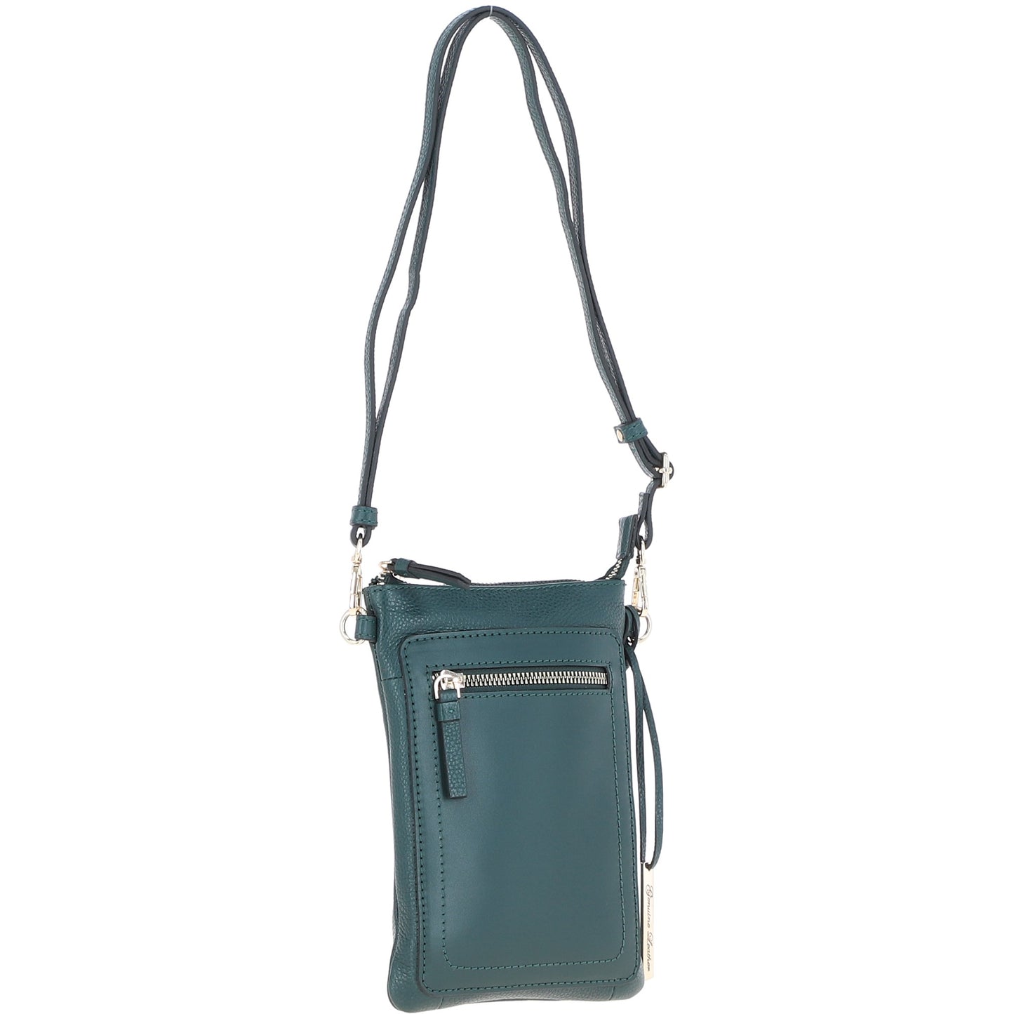 Ashwood Leather Z-71 Laurel Green Phone Bag