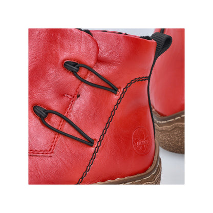 Rieker Z3782-33 Flamme Red Ankle Boots