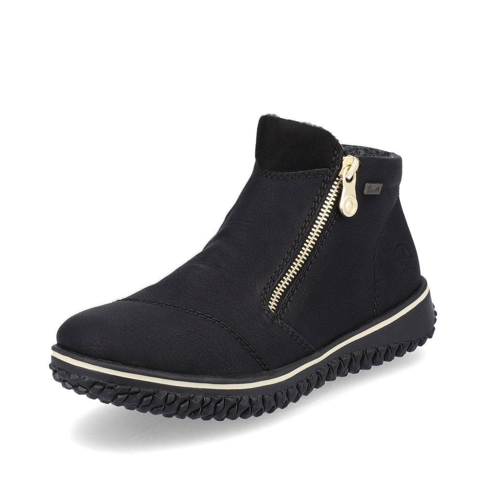Rieker Z4265-00 Black TEX Boots