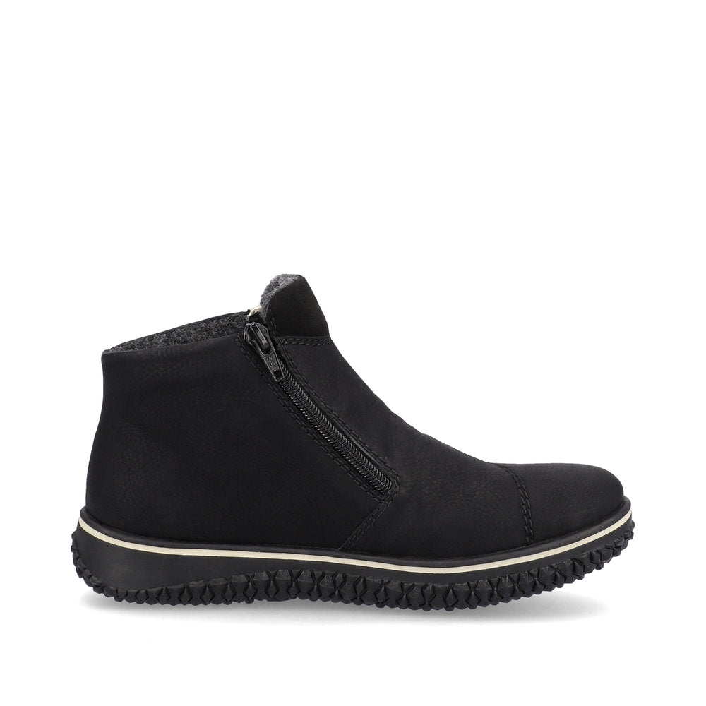 Rieker Z4265-00 Black TEX Boots