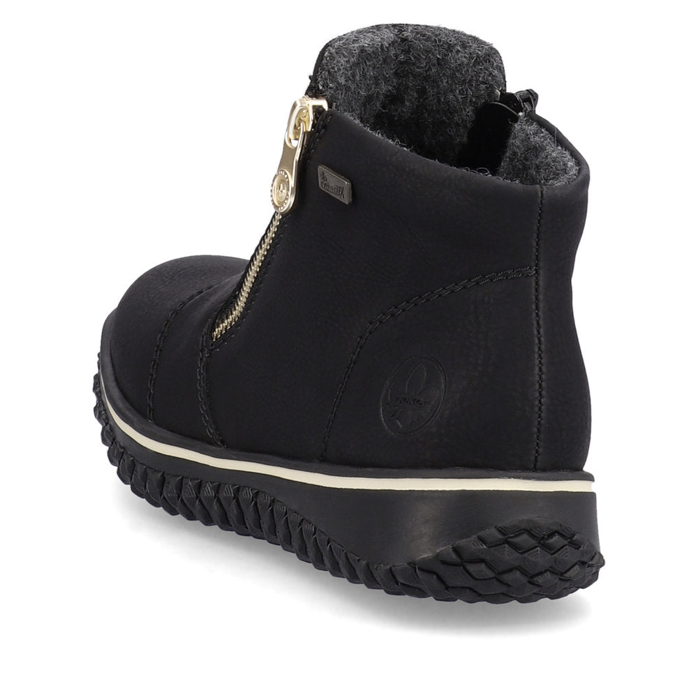 Rieker Z4265-00 Black TEX Boots