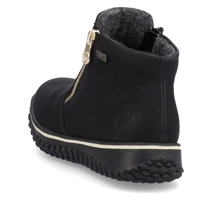 Rieker Z4265-00 Black TEX Boots