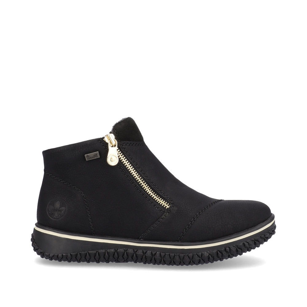 Rieker Z4265-00 Black TEX Boots