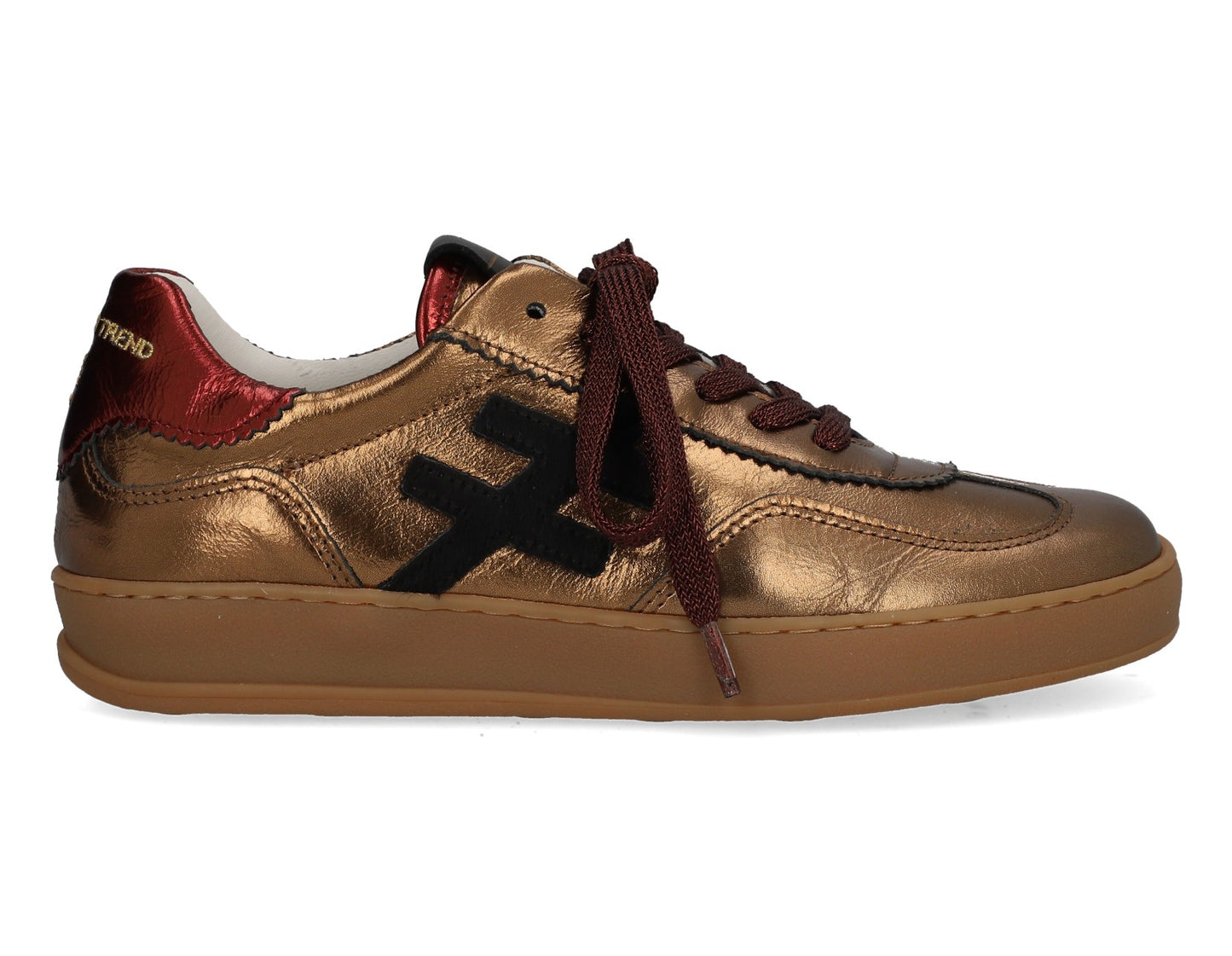 Another Trend A03258D1 Las Vegan Dark Gold Trainers