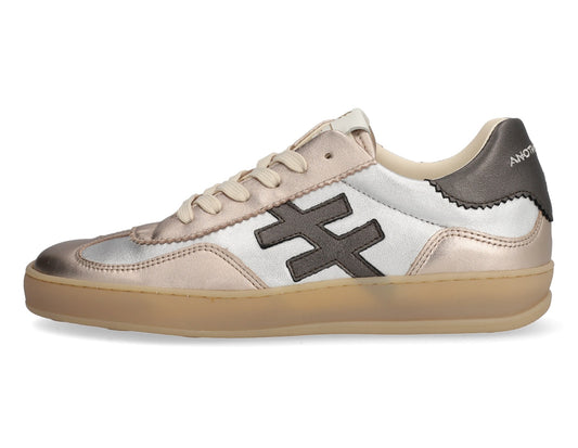 Another Trend A03261E5 Metal Silver, Gold & Black Mix Trainers