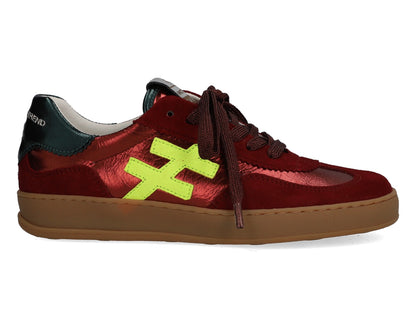 Another Trend A03280B2 Ante+Metal Frambuesa Raspberry Wine Neon Green Trainers