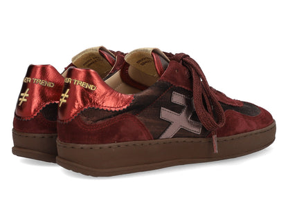 Another Trend A0328357 Baby Silk+Vintage Metal Red Trainers
