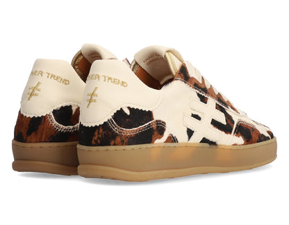 Another Trend A032A4A7 Vaca Cow Print Trainers