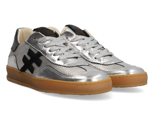 Another Trend A032C441 Plata Silver Reptile Trainers