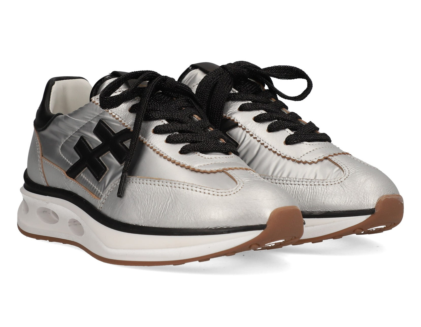 Another Trend A041V241 Plata Silver Trainers