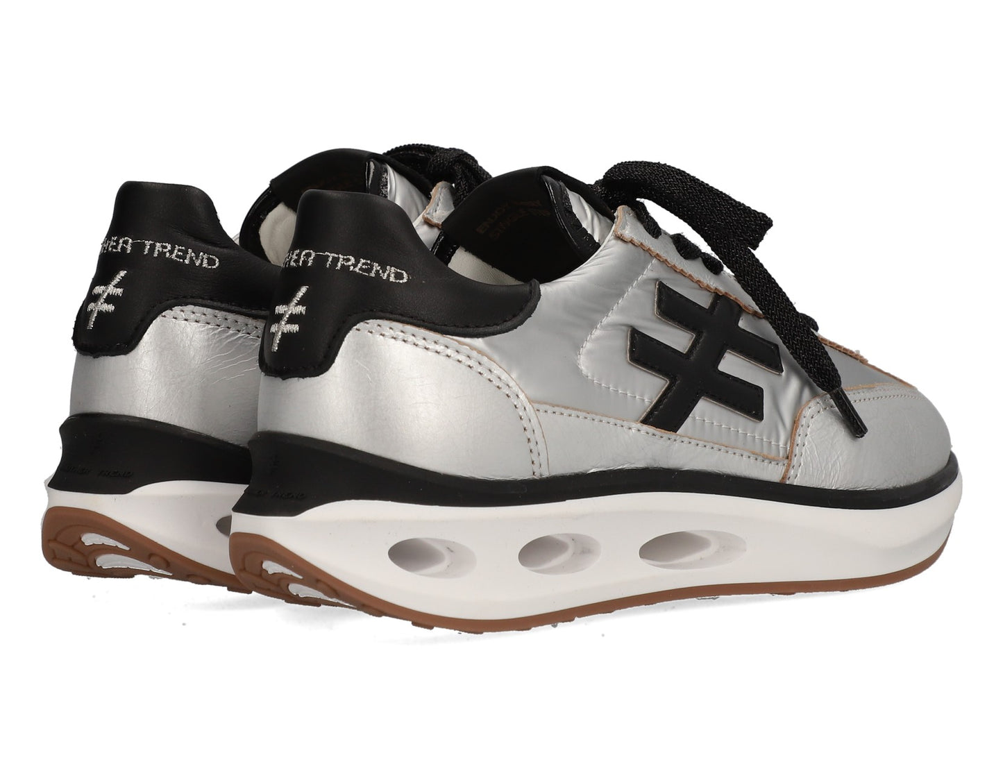 Another Trend A041V241 Plata Silver Trainers