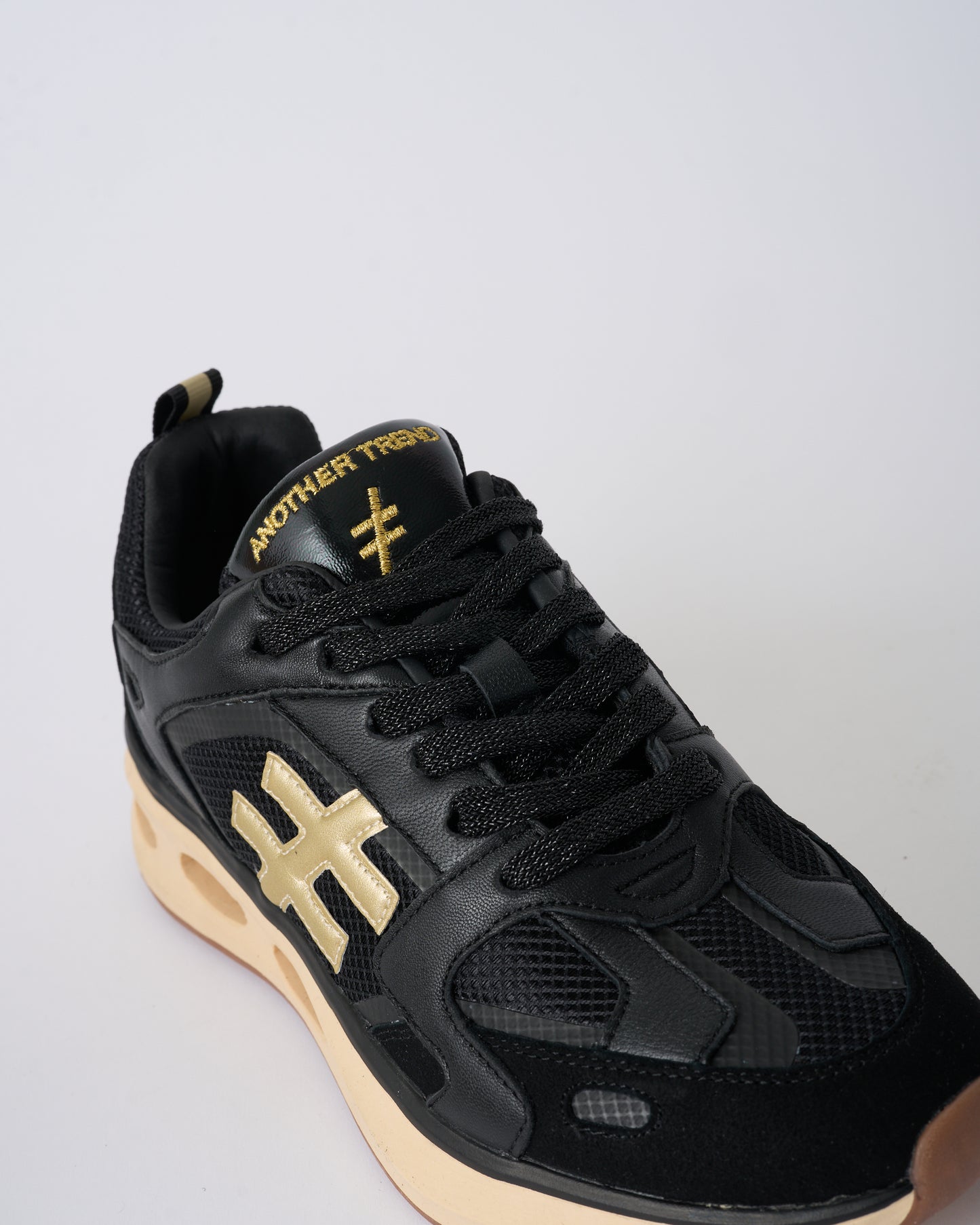 Another Trend A040V405 Black Trainers