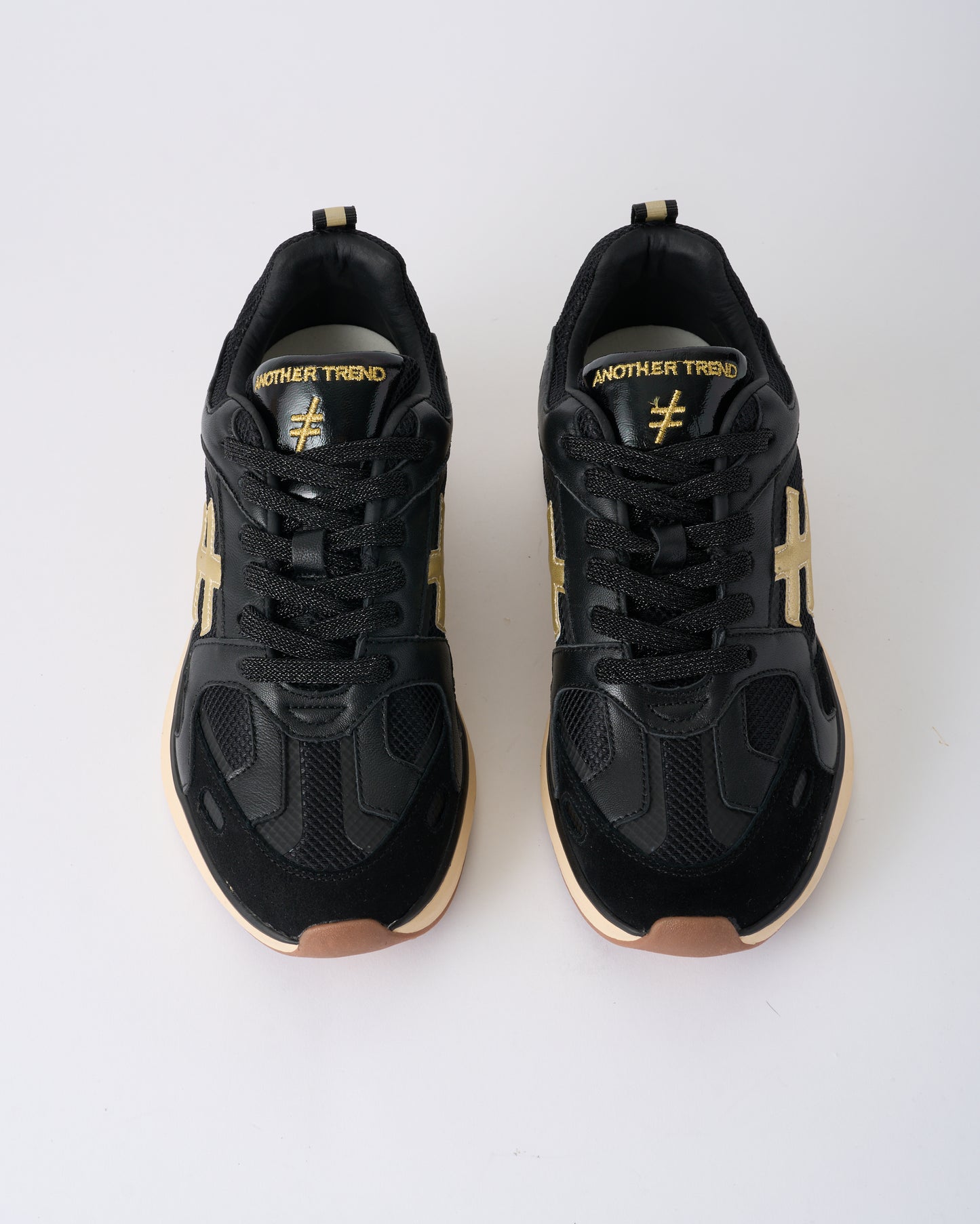 Another Trend A040V405 Black Trainers