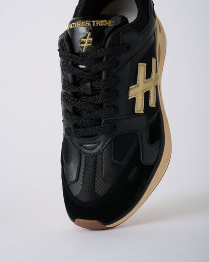 Another Trend A040V405 Black Trainers