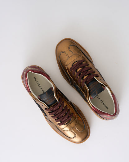 Another Trend A03258D1 Las Vegas Dark Gold Trainers