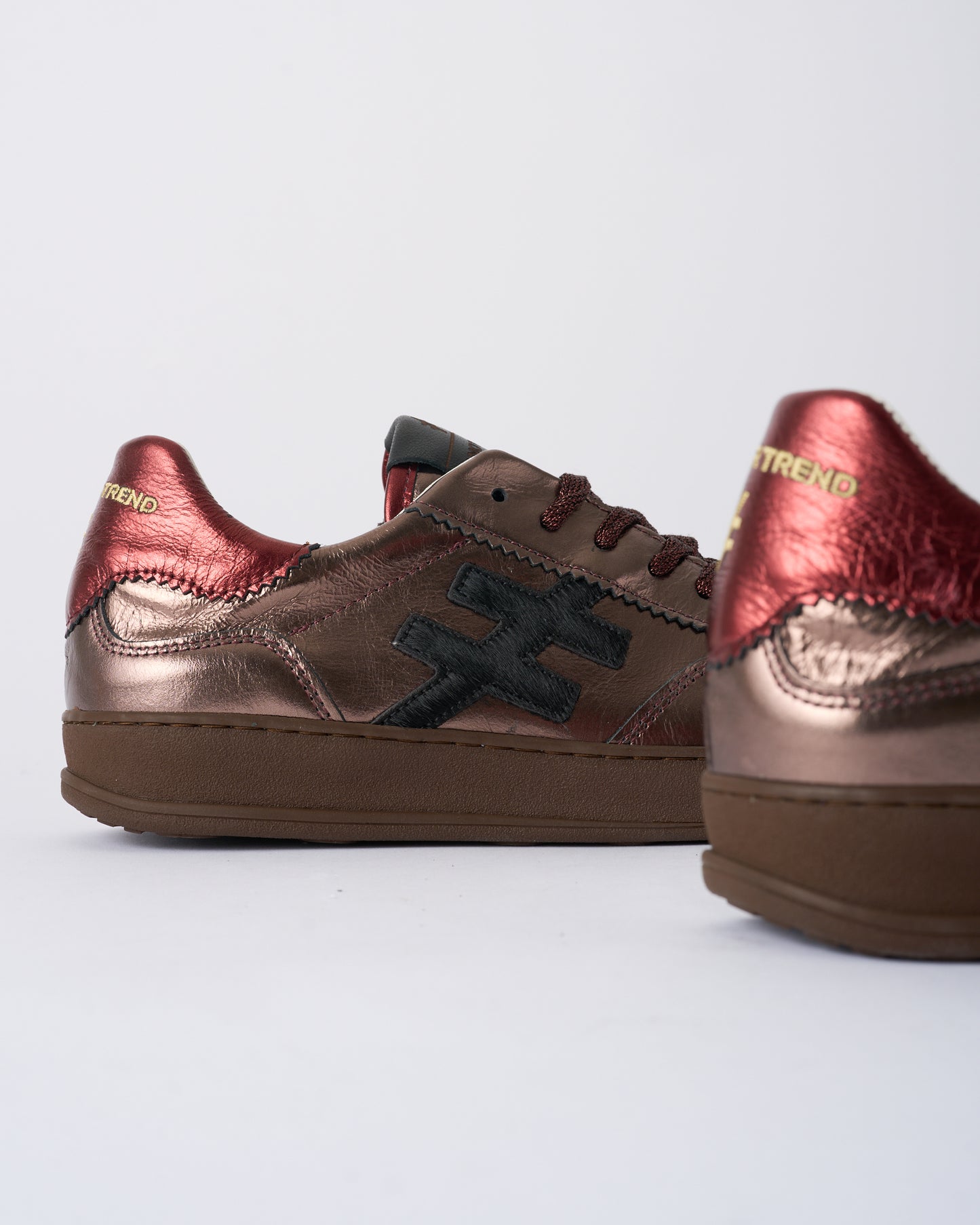 Another Trend A03258C9 Las Vegas Smoke Bronze Trainers