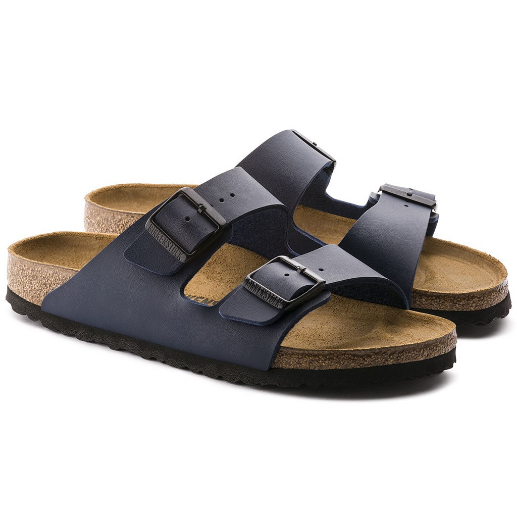 Birkenstock 51753 Arizona Ladies Birko Flor Blue Sandals