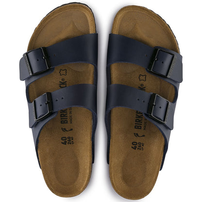 Birkenstock 51753 Arizona Ladies Birko Flor Blue Sandals