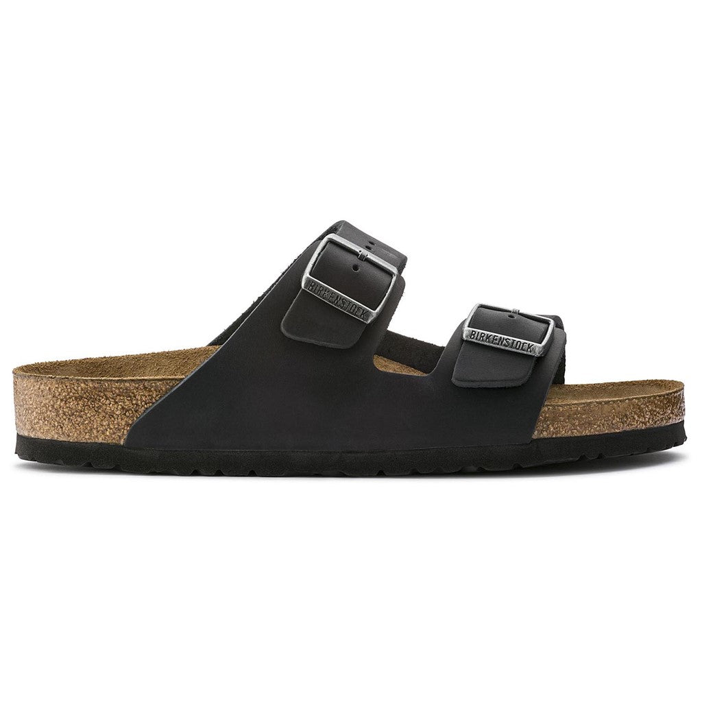 Birkenstock 0752483 Arizona BS Black 2 Strap Sandals The Shoe