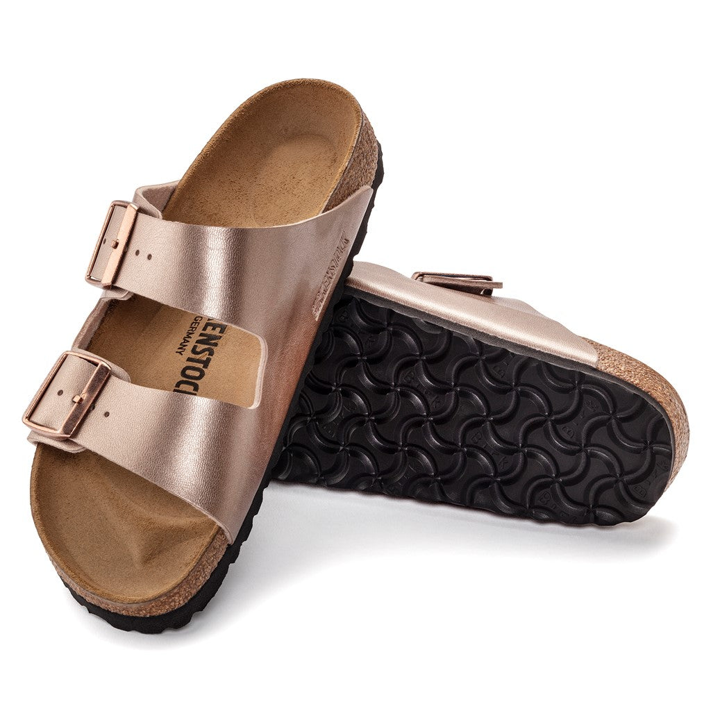 Birkenstock 1023960 Arizona Birko Flor Copper Sandals
