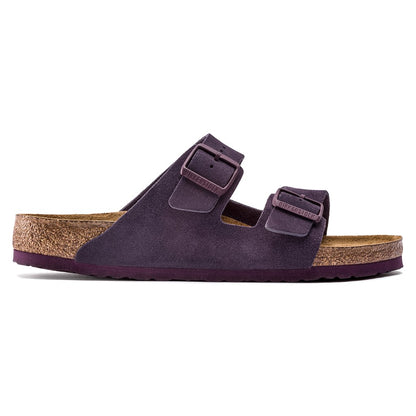 Birkenstock 1021265 Arizona Suede Leather Purple Wine Sandals