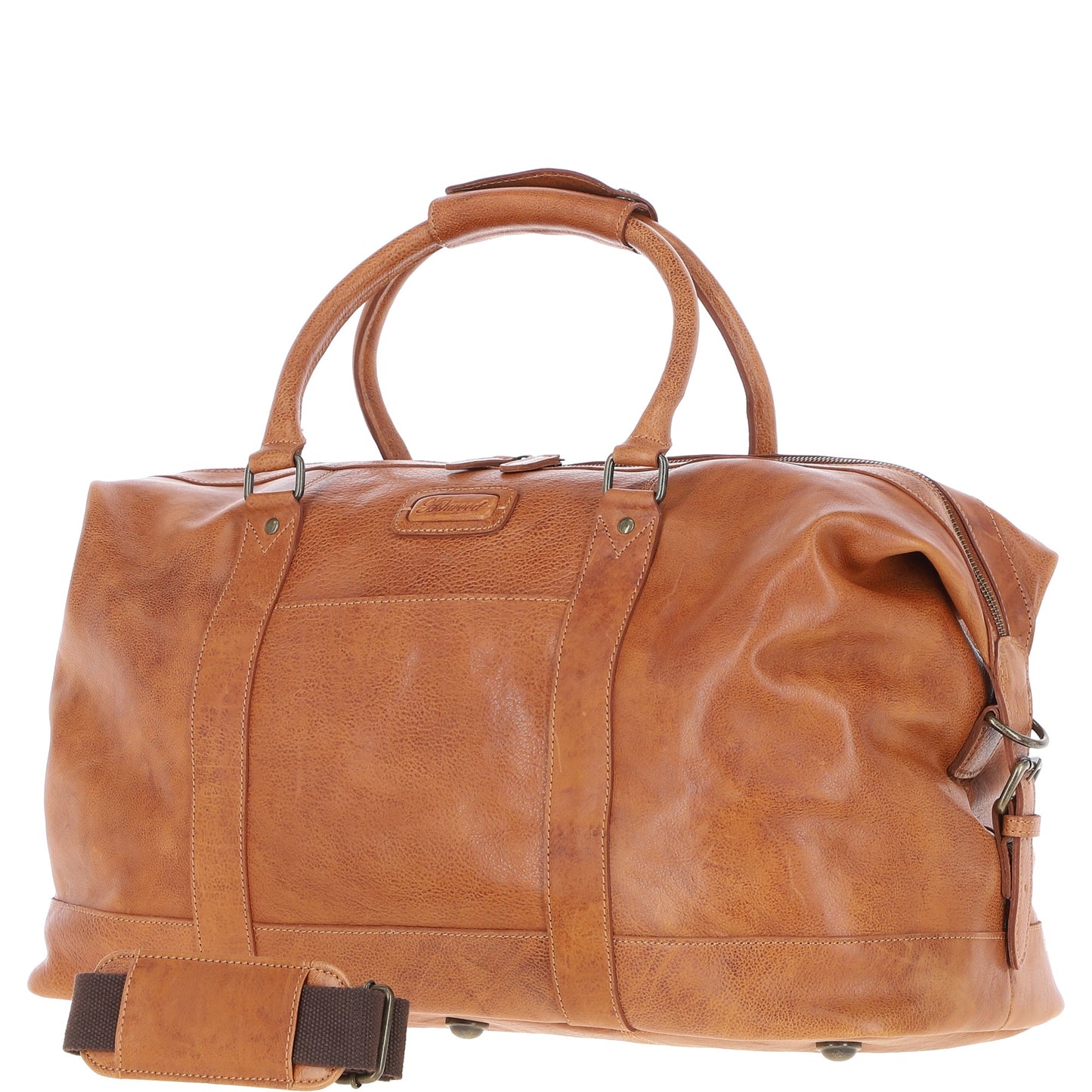 Ashwood Leather Austin Tan Leather Holdall