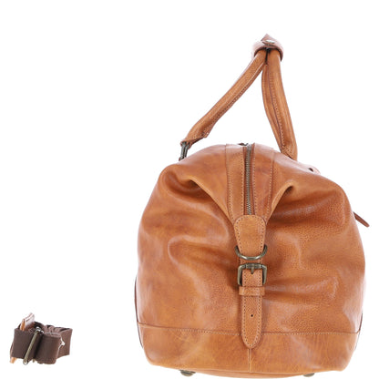 Ashwood Leather Austin Tan Leather Holdall
