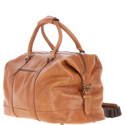 Ashwood Leather Austin Tan Leather Holdall