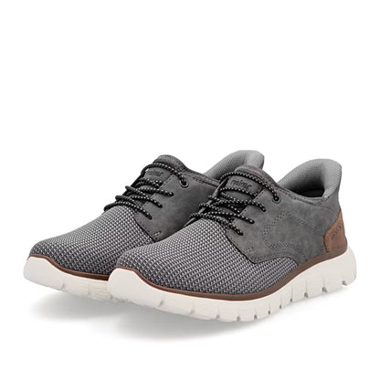 Rieker B6658-42 Grey G 1/2 Fit Slip On Shoes