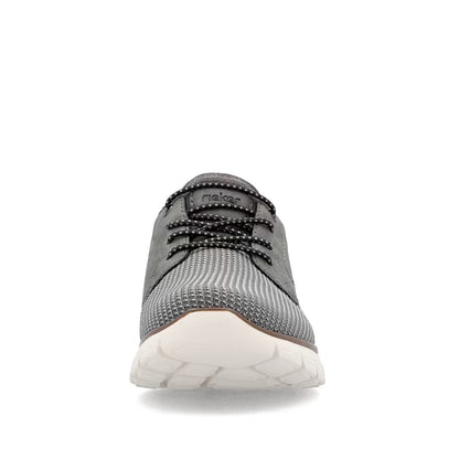 Rieker B6658-42 Grey G 1/2 Fit Slip On Shoes