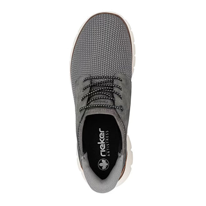 Rieker B6658-42 Grey G 1/2 Fit Slip On Shoes