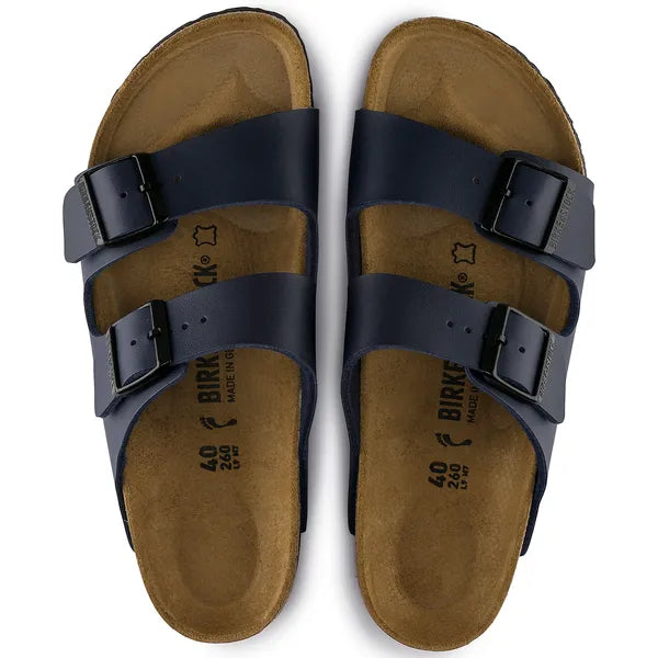 Birkenstock 51751 Arizona Blue Sandals - Mens Regular Fit