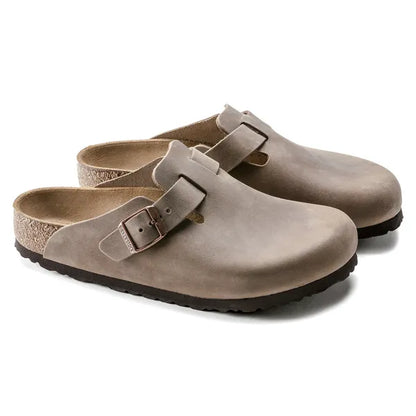 Birkenstock 0960811 Boston Tobacco Brown Clogs