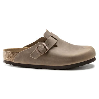 Birkenstock 0960811 Boston Tobacco Brown Clogs