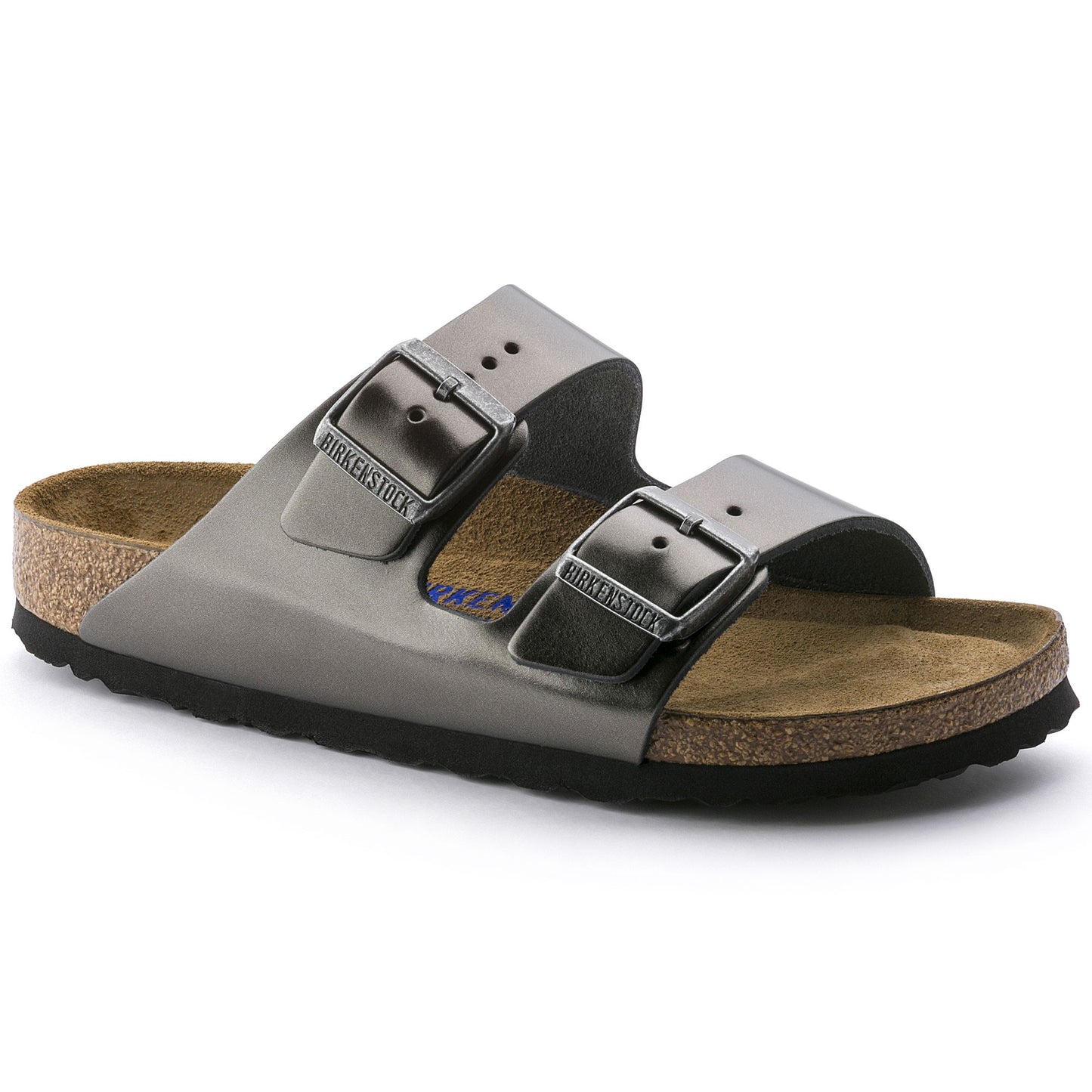 Birkenstock 1000295 Arizona Metallic Anthracite Sandals