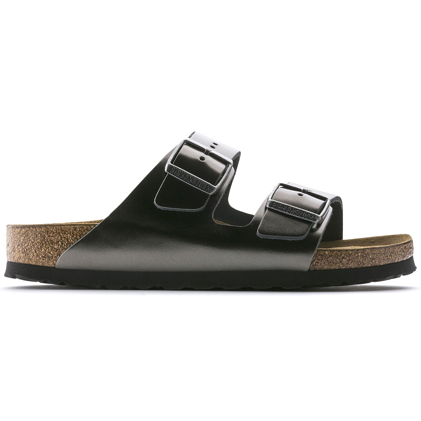 Birkenstock 1000295 Arizona Metallic Anthracite Sandals